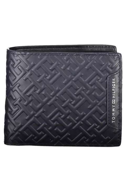 Priser på Tommy Hilfiger Blue Leather Bi-Fold Men's Wallet