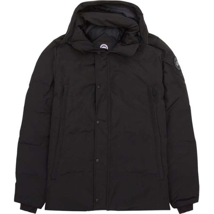 Priser på CANADA GOOSE BLACK DISC Regular fit WYNDHAM PARKA 2048MB Jakker Black