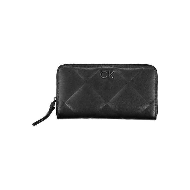 Priser på Calvin Klein Sleek Black RFID Blocking Wallet with Logo