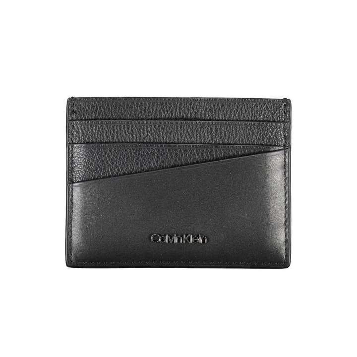 Priser på Calvin Klein Elegant Leather Card Holder in Timeless Black