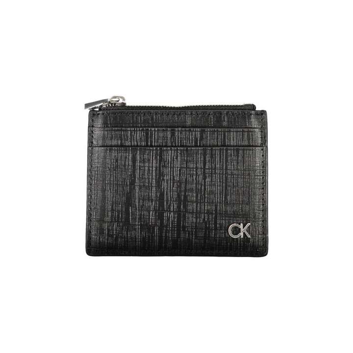 Priser på Calvin Klein Sleek Leather Card Holder with Zip Closure