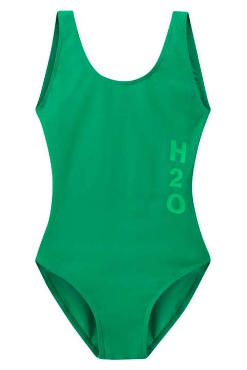 Priser på H2O - Badedragt - Tornø Logo Swim Suit - Posy Green