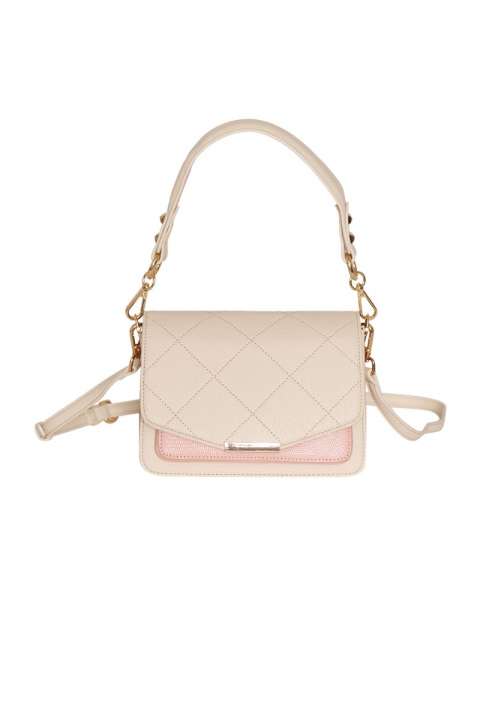 Priser på Noella - Taske - Blanca Bag Medium - Rose Lizard/Sand