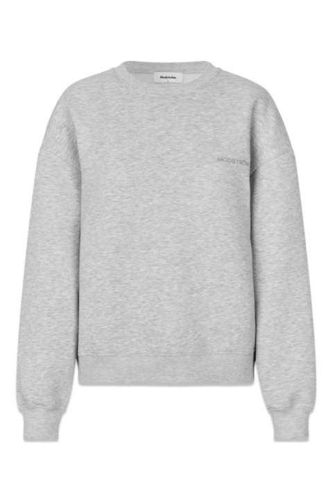 Priser på Modström - Sweat - TiaMD sweat - Grey Melange