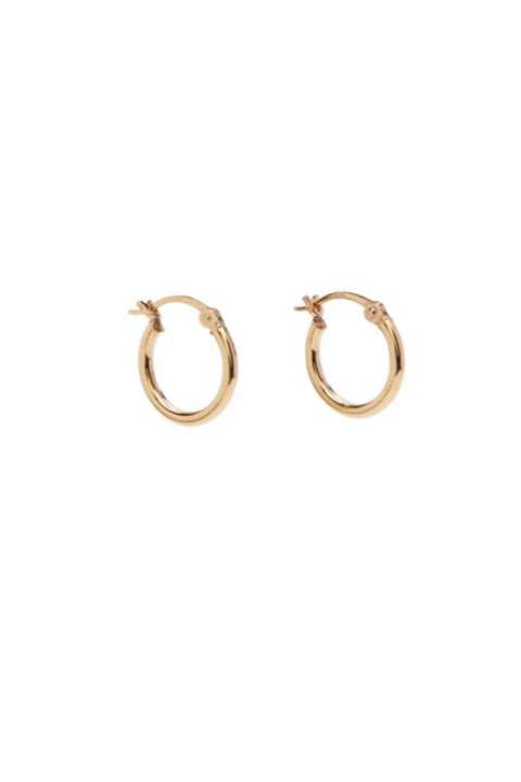 Priser på Pico - Øreringe - Basic Small Hoop FG - Goldplated