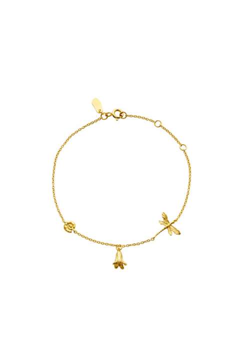 Priser på Maanesten - Armbånd - Mirabelle Bracelet - Guld