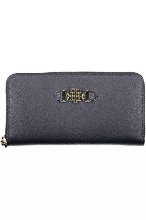 Priser på Tommy Hilfiger Elegant Blue Wallet with Chic Compartments