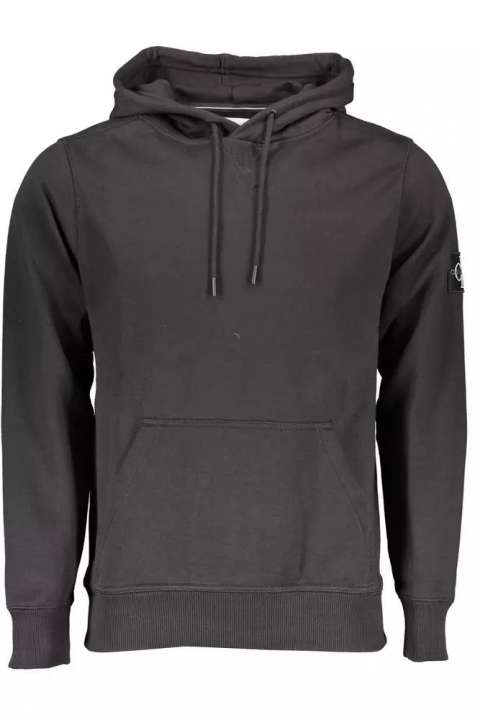 Priser på Calvin Klein Sleek Cotton Hooded Sweatshirt with Logo