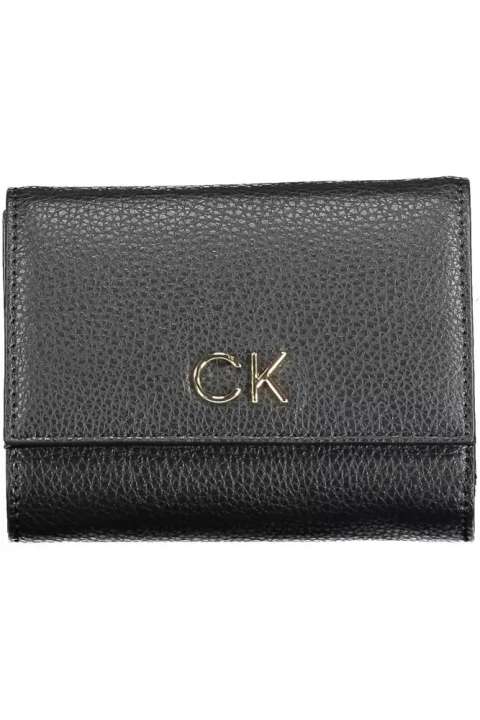 Priser på Calvin Klein Sleek Black Polyethylene Wallet with RFID Lock