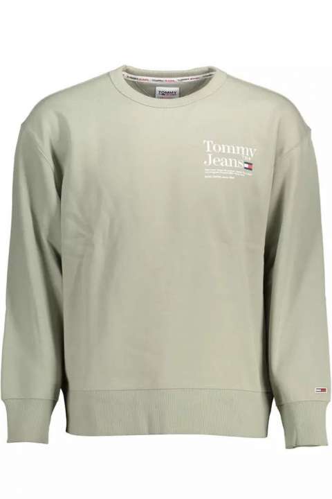 Priser på Tommy Hilfiger Classic Green Round Neck Sweatshirt