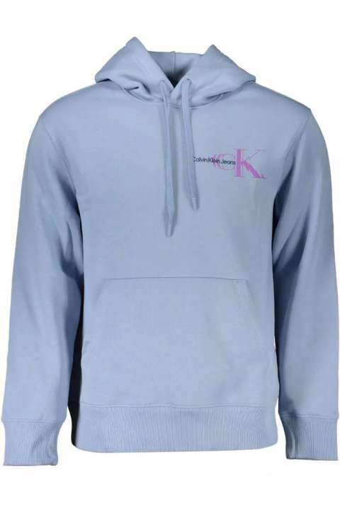 Priser på Calvin Klein Elevated Light Blue Hooded Sweatshirt