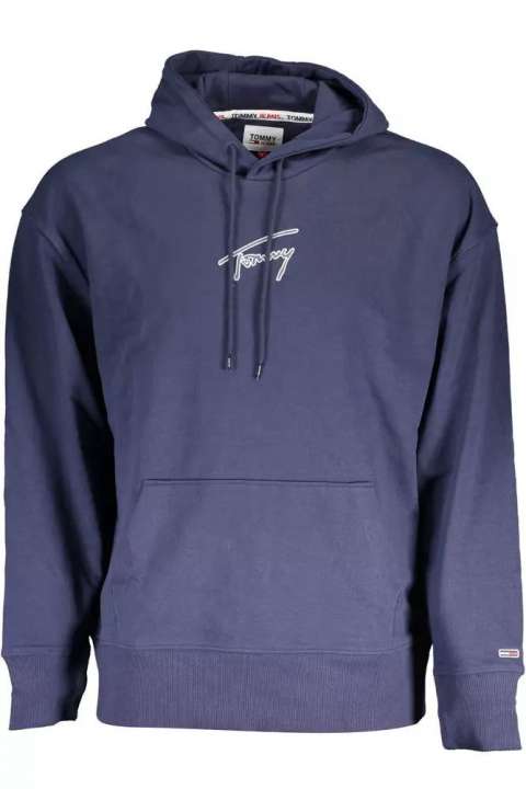 Priser på Tommy Hilfiger Chic Blue Hooded Logo Sweatshirt