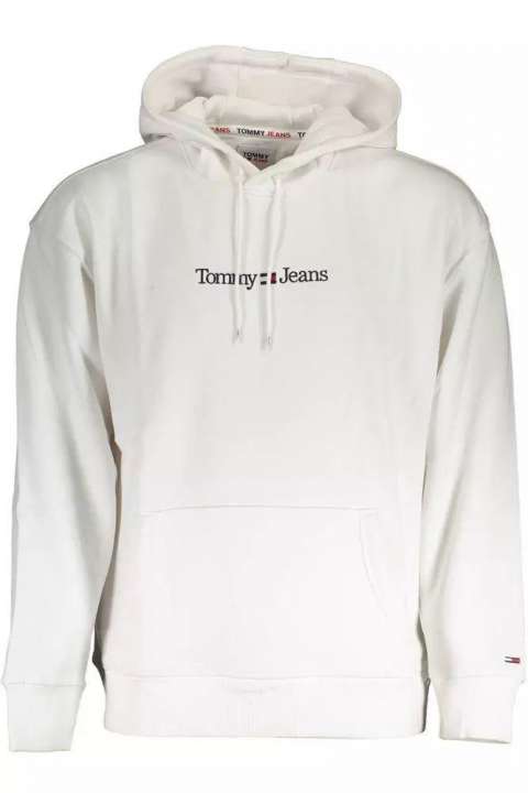 Priser på Tommy Hilfiger Embroidered Logo Hooded Sweatshirt