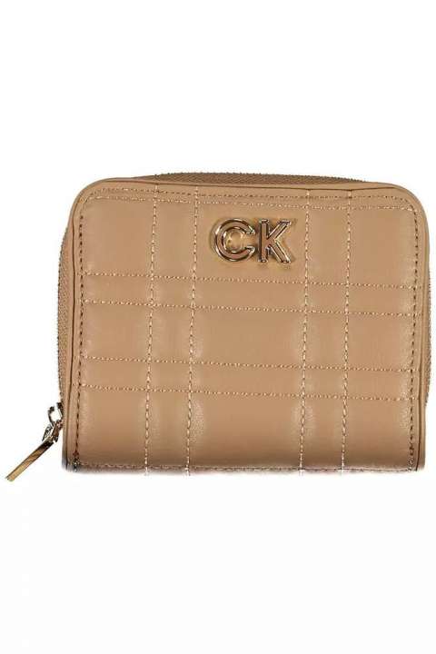 Priser på Calvin Klein Elegant Beige Zip Wallet with RFID Lock