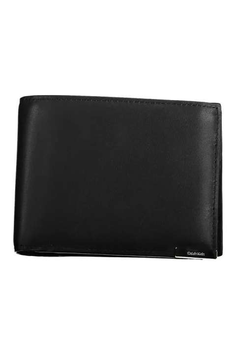 Priser på Calvin Klein Sleek Black Leather Wallet with RFID Blocker