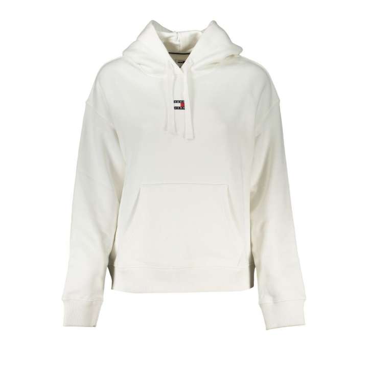 Priser på Tommy Hilfiger Elegant White Hooded Sweatshirt