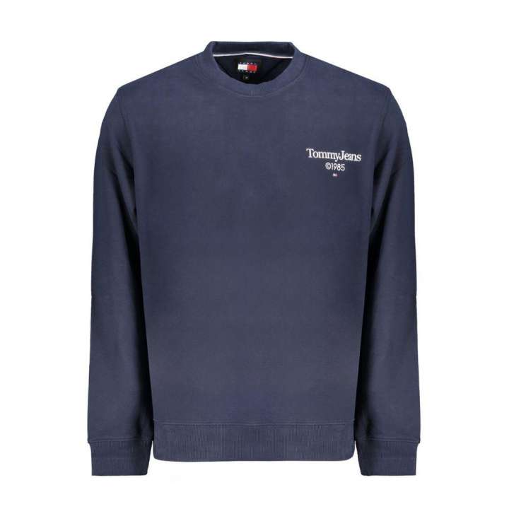 Priser på Tommy Hilfiger Blue Cotton Sweater