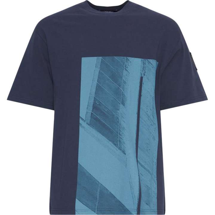 Priser på A-COLD-WALL* Regular fit MTS189 T-shirts Navy