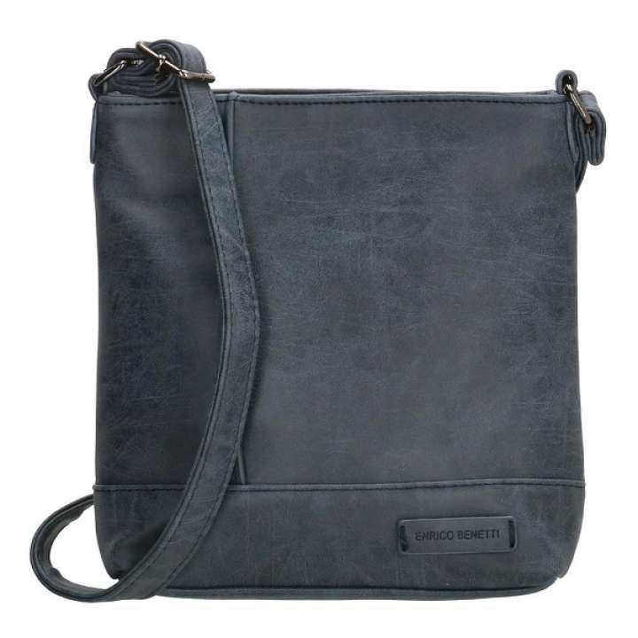 Priser på Enrico Benetti June Crossbody Skuldertaske Navy 66588-002