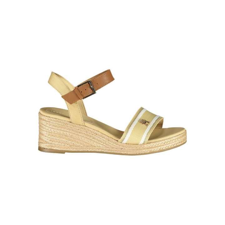 Priser på Tommy Hilfiger Beige Polyester Sandal