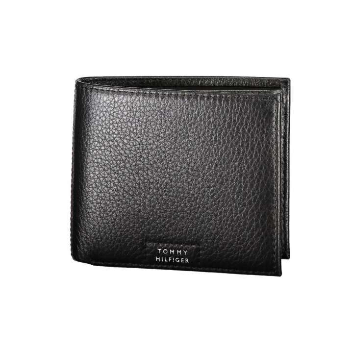 Priser på Tommy Hilfiger Black Leather Wallet