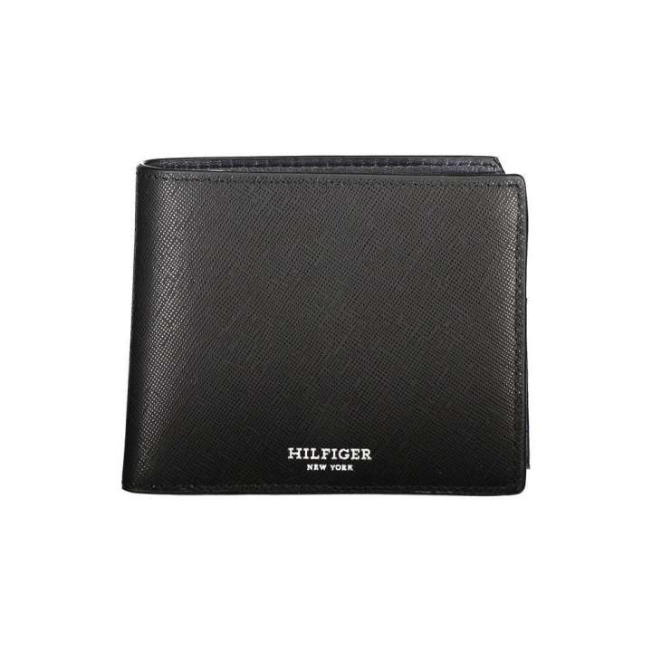 Priser på Tommy Hilfiger Black Leather Wallet