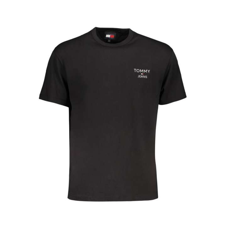 Priser på Tommy Hilfiger Black Cotton T-Shirt