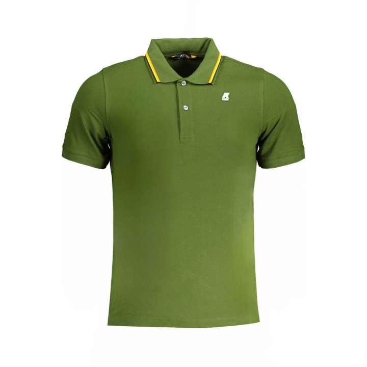 Priser på K-WAY Green Cotton Polo Shirt