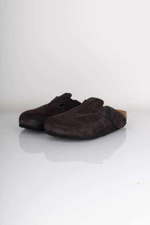 Priser på Birkenstock - Sko - Boston Suede Leather - Velvet grey