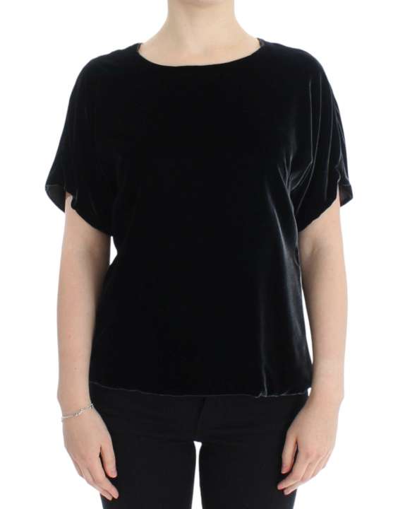 Priser på Dolce & Gabbana Enchanting Velvet Short Sleeve Top