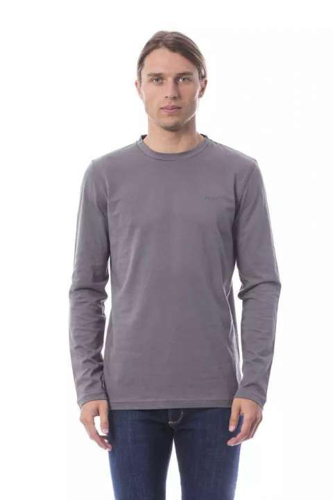 Priser på Verri Elegant Long Sleeve Gray T-Shirt