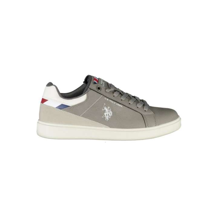 Priser på U.S. POLO ASSN. Sleek Gray Sneakers with Sporty Allure