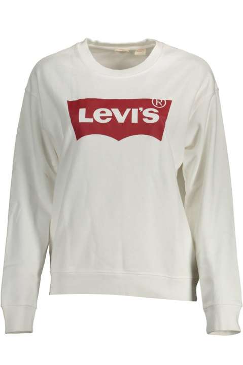 Priser på Levi's Hvid Bomuld Sweater