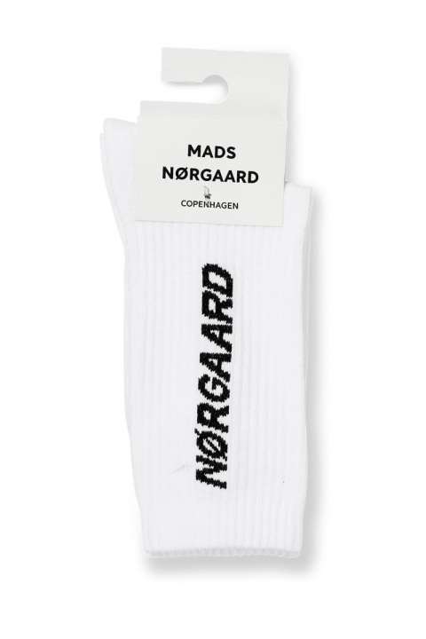 Priser på Mads Nørgaard - Strømper - Tennis Classic Sock - White