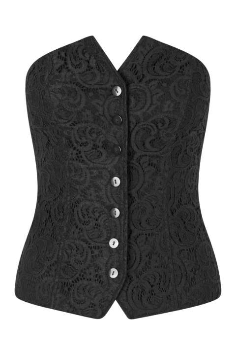 Priser på MbyM - Top - Gunny Lace-M - Black