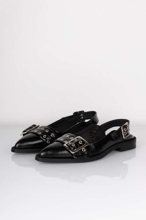 Priser på Pavement - Ballerina - Saso Slingback - Black Patent