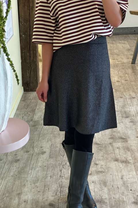 Priser på Nümph - Nederdel - Nulilly Pilly Lurex Skirt - Caviar