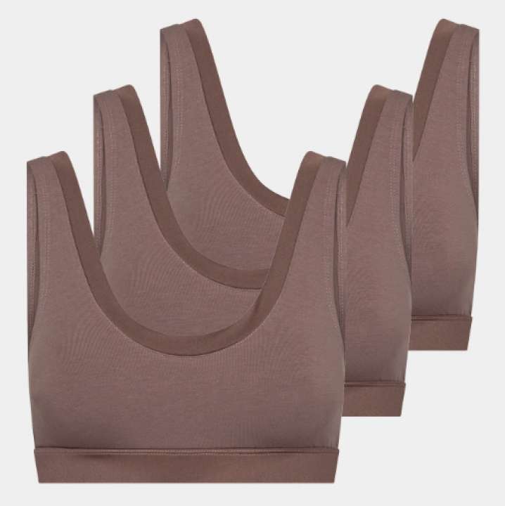 Priser på Jbs Of Denmark Women 3-pack Bambus Bh Top-large