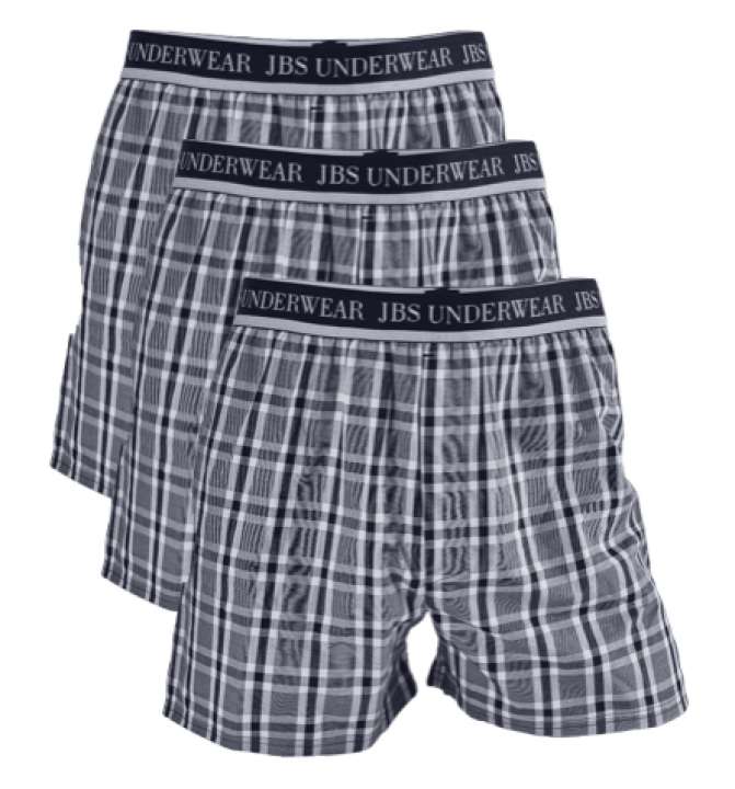 Priser på Jbs 3-pack Løse Boxershorts Økologisk Bomuld-medium