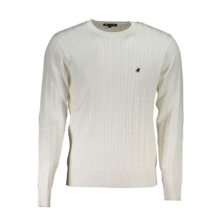 Priser på U.S. Grand Polo Elegant Crew Neck Sweater with Contrast Details