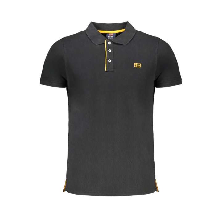 Priser på Norway 1963 Black Cotton Polo Shirt