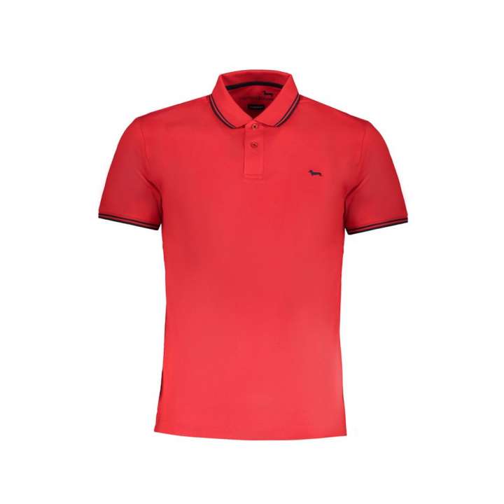 Priser på Harmont & Blaine Red Cotton Polo Shirt