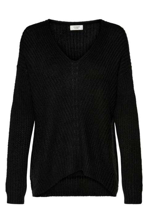 Priser på JDY - Strik - JDY New Megan L/S Pullover KNT - Black