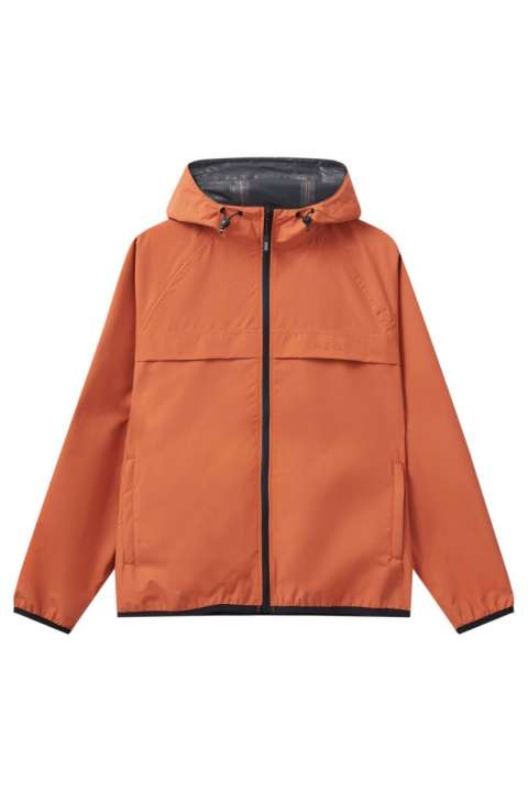 Priser på H2O - Regnjakke - Basic Rømø LW Rain Jacket - Packable - Autumn Leaf