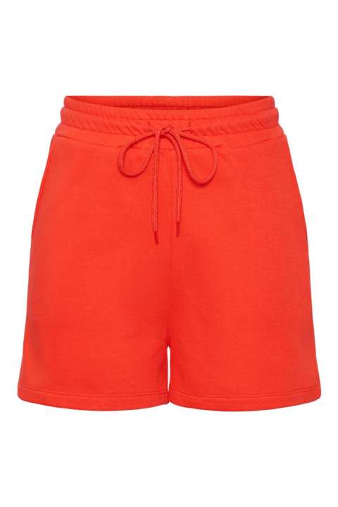 Priser på Pieces - Shorts - PC Chilli Summer Hw Shorts - Poppy Red