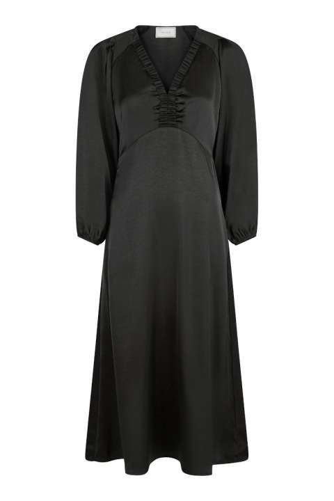 Priser på Neo Noir - Kjole - Isobel Heavy Sateen Dress - Black