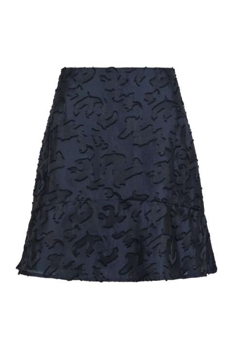 Priser på Neo Noir - Nederdel - Loui Artwork Skirt - Navy