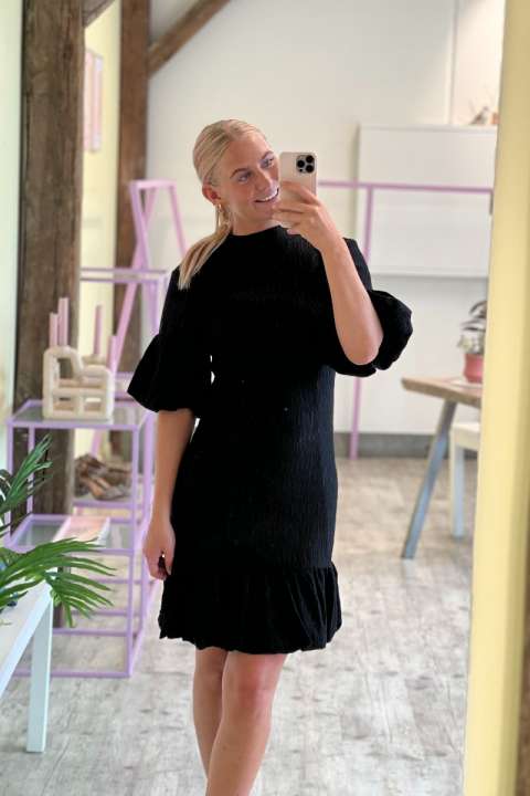 Priser på Y.A.S - Kjole - YAS Duraz 2/4 Short Dress - Black