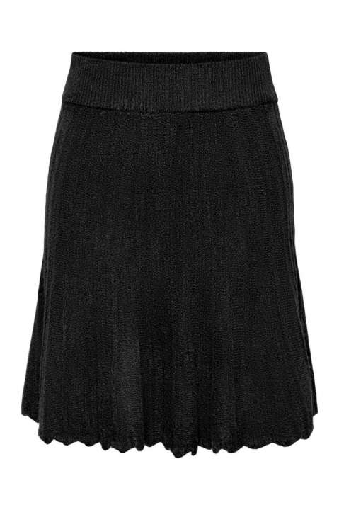 Priser på JDY - Nederdel - JDY Letty Hw Skirt Knt - Black