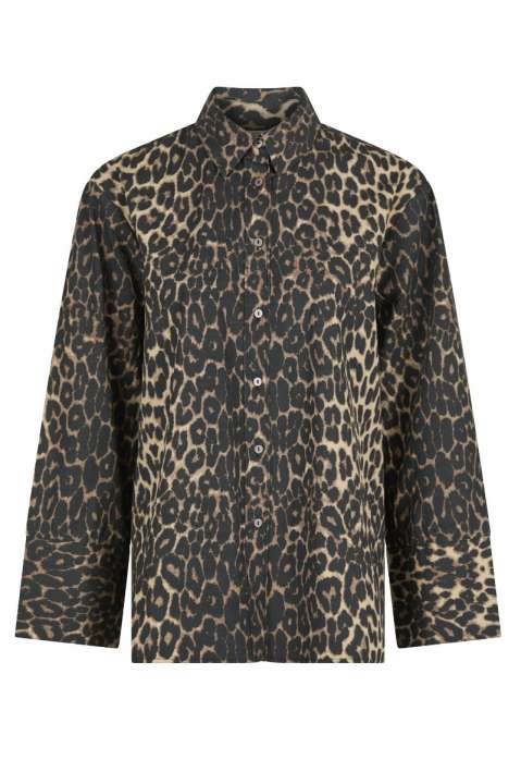 Priser på Neo Noir - Skjorte - Dita Leo Shirt - Leopard